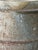 Monumental Ribbed Terracotta Planter With Heavily Distressed Patina For Sale - Image 10 of 11