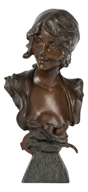 A.Sefebire, Salammbo, Early 20th Century, Bronze