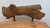 Natural Organic Modern Live Edge Bench with full back support. This Bench was made in the 1980's using four pieces of...