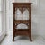 Gothic 19th Century French Walnut Gothic Pedestal ~ Etagere End Table For Sale - Image 3 of 15