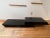 Memphis Group 1980s Black Lacquer Floating Console Table For Sale - Image 4 of 4