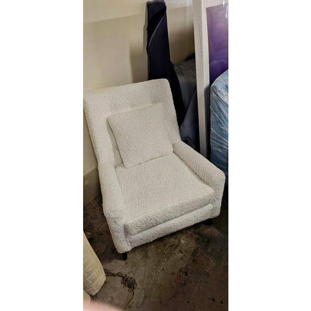 1950s Harvey Probber Attributed High Back Club Chair For Sale - Image 12 of 12