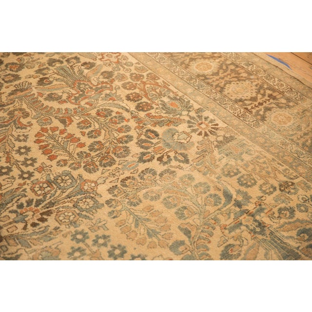 Old New House Vintage Distressed Lilihan Carpet - 8'11" x 11'4" For Sale - Image 4 of 13