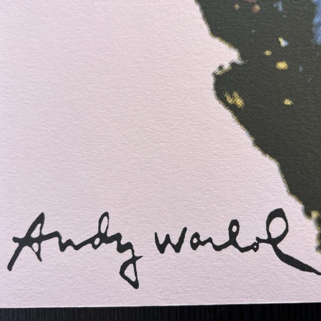 Printmaking Materials 1986 Carnegie Museum of Art After Andy Warhol "Marilyn Monroe" Lithograph For Sale - Image 7 of 11