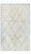 Geometric Modern Diamond Soft Beige Rug "Sky Diamond" by Doris Leslie Blau For Sale