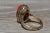 The Coconut Creek: Antique Turn of The Century Mediterranean Coral Ring For Sale - Image 4 of 10