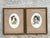 Vintage Portrait Engravings in Gilt Frames - Set of 2 For Sale - Image 14 of 16
