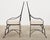 Mid 20th Century Set of Fourteen Maison Jean Croisillon Iron Garden Dining Chairs For Sale - Image 5 of 12