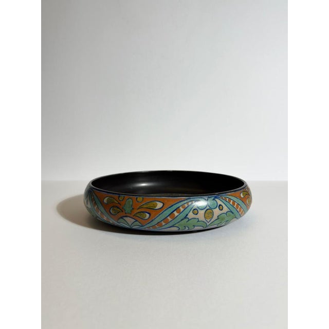 1920s Dutch Art Deco Gouda Bowl, 1922 For Sale - Image 5 of 10