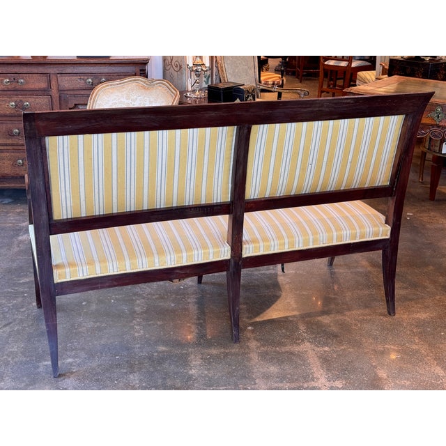 Early 19th Century Empire Settee For Sale - Image 12 of 15