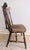 1960s Vintage Temple Stuart Maple Brace Back Windsor Chair Fiddleback For Sale - Image 5 of 9