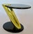 1980s C.1980's Leon Rosen for Pace International Collection Black High Gloss Lacquer & Brass Side/Drinks Table For Sale - Image 5 of 18