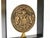 Iron & Brass Coin Medal Bookend attributed to Carl Auböck, Austria, 1970s For Sale - Image 9 of 18