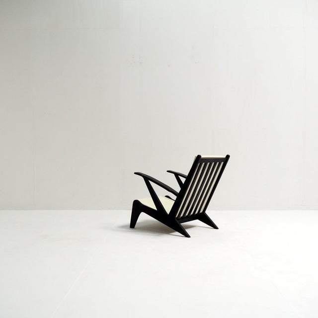Mid-Century Modern Vintage Lounge Chair, 1940s For Sale - Image 3 of 9