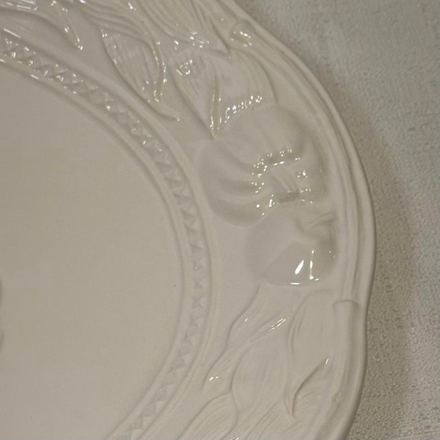 Vintage Portuguese Majolica Turkey Platter A. Santos For Sale In Mobile - Image 6 of 11