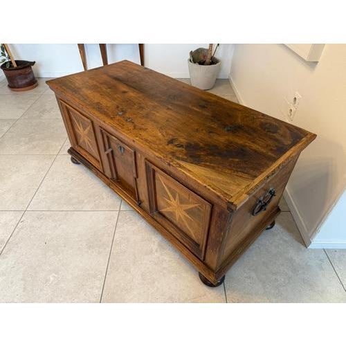 Baroque Chest in Iron and Hardwood For Sale - Image 14 of 18