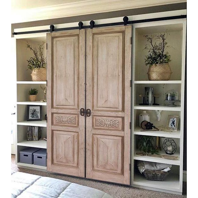 French Country Raised-Panel Door – Hand-Carved Detail For Sale - Image 6 of 8