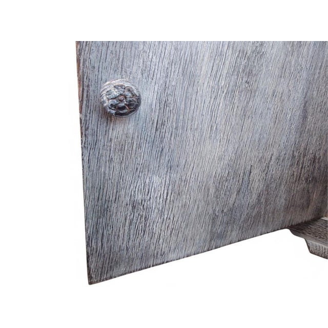 Vintage Bedside Tables with Carrara Marble, 1930s, Set of 2 For Sale - Image 3 of 10
