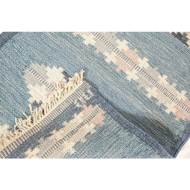 Mid-Century Modern Doris Leslie Blau Midcentury Swedish Runner by Gitt Granssjo-Carlsson 'GG' For Sale - Image 3 of 7
