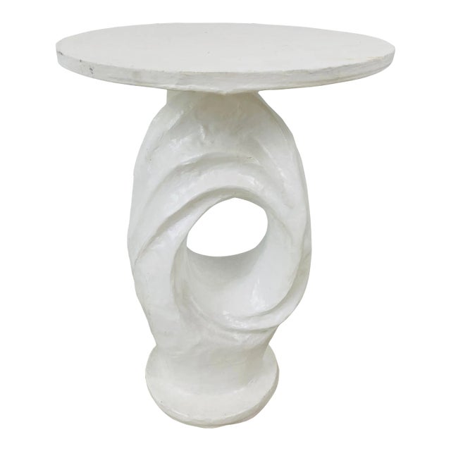 Paper Mache Side Table Chairish