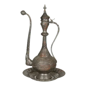 Silver Plated Copper Ewer