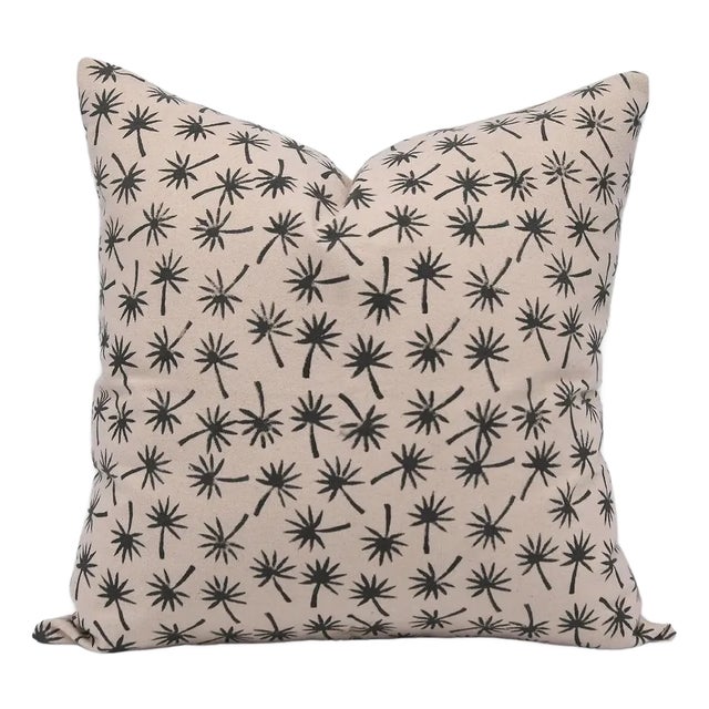 Fabdivine Traditional Block Print Pillow Cover 26x26 Inch Duck Canvas For Sale