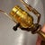 Vintage Wedgwood Waterford Crystal Glandore Crescent Brass Table Lamp For Sale In Miami - Image 6 of 7