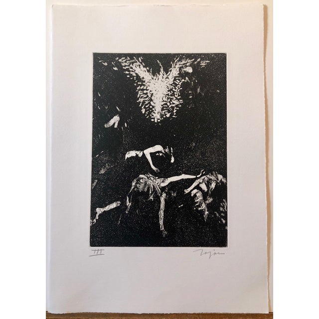 Jack Zajac, Surrealist Figurative Aquatint Etching California Modernist Sculptor Artist For Sale In Miami - Image 6 of 6