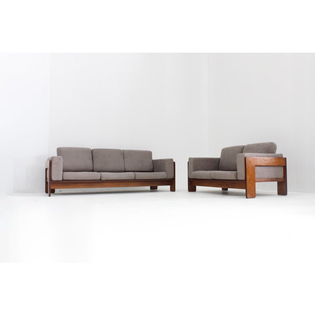 Vintage Bastiano Sofa Set by Tobia Scarpa for Gavina, 1970s, Set of 2 For Sale - Image 13 of 13