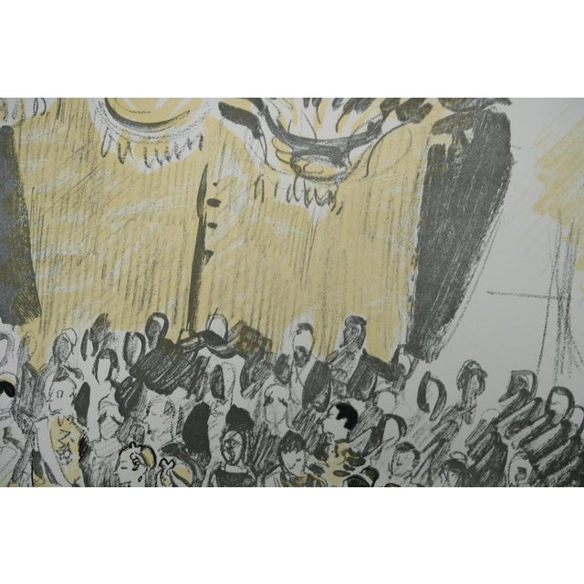Yves Brayer, Le cortège de l'Impératrice, Lithograph For Sale - Image 5 of 8