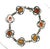 Metal Antique Edwardian Sterling Amber Bracelet 1900s For Sale - Image 7 of 8