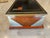 Wood 1930s Paul Frankl Style Art Deco Lidded Hand-Painted Geometric Cigar Box Jewelry Box For Sale - Image 7 of 8