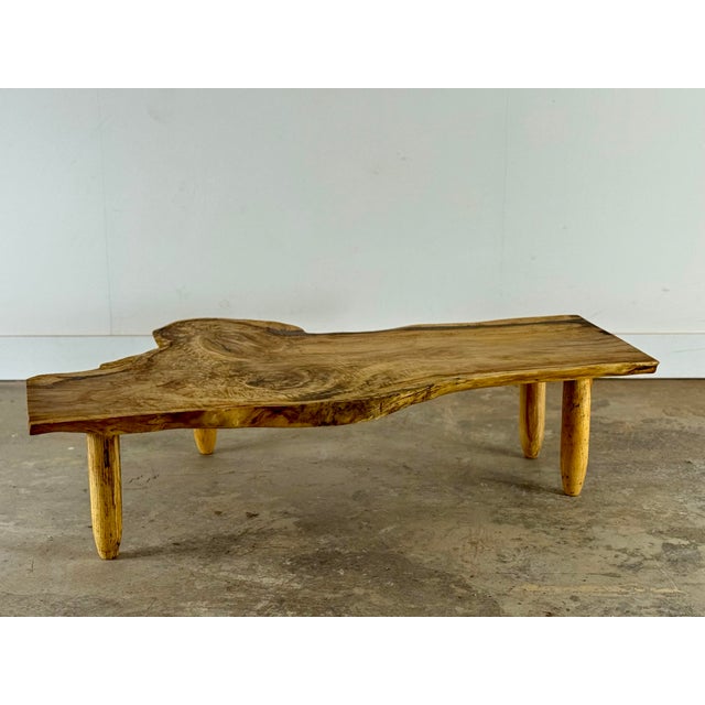 Wood Whispering Edge Coffee Table For Sale - Image 7 of 7