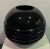 Art Deco Black Opaline Vase, 1920s For Sale - Image 4 of 4