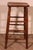 Wood 19th Century Elm Bar Stool For Sale - Image 7 of 11