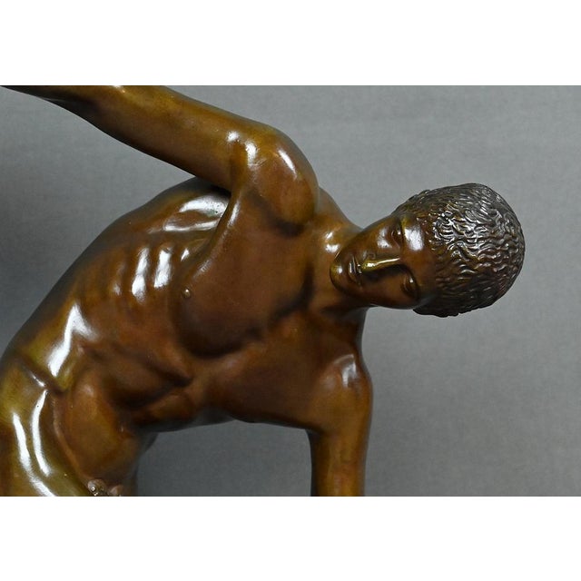 After Myron, The Discus Thrower, Early 20th Century, Bronze For Sale - Image 6 of 18