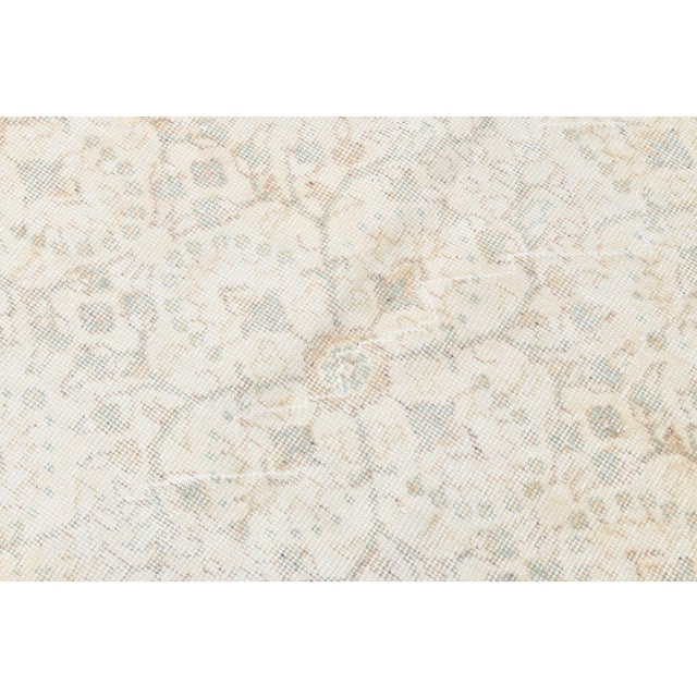 Vintage Wool & Cotton Rug For Sale - Image 6 of 18