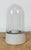Vintage White Porcelain and Glass Ceiling Light, 1970s For Sale - Image 4 of 13
