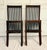 Pair of Vintage Scandi-Style Folding Wood & Cord Lounge Chairs For Sale - Image 10 of 10