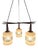 Danish Pendant Lamp in Teak Wood, 1960s For Sale