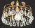 Hollywood Regency Gilt Metal Ceiling Pendant 1960s For Sale In New York - Image 6 of 8