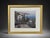 Framed Mediterranean Coastal Villa Landscape Artwork For Sale - Image 4 of 4