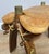 Metal Vintage Ottoman in Oak For Sale - Image 7 of 17