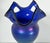 Rare & Original Loetz Iridescent Blue Pierced Vase for your consideration. The vase is a nice large size, measuring...