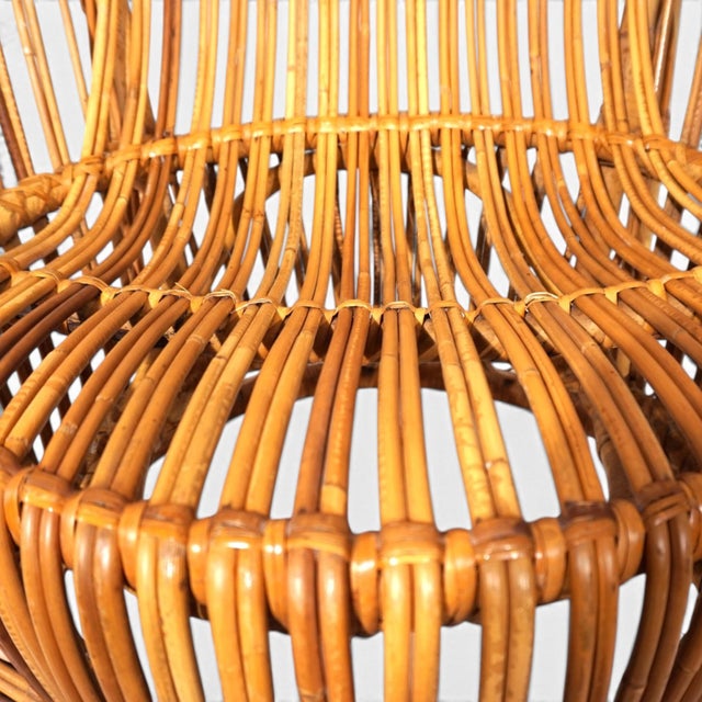 Vintage Rattan Chair from Rohé Noordwolde, 1970 For Sale - Image 14 of 18