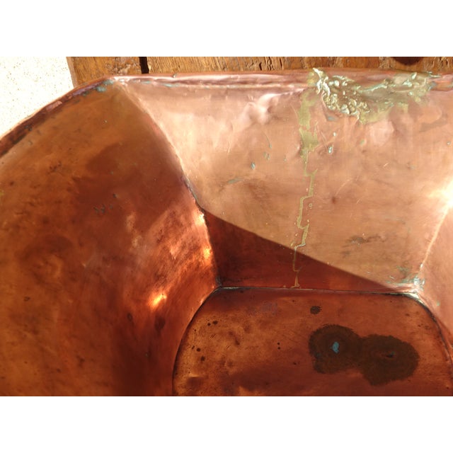 Antique Copper Fountain on Oak Base For Sale - Image 12 of 18