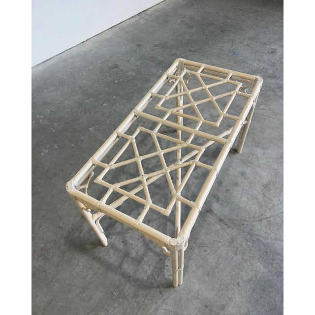 Boho Chic McGuire Bamboo Dining Set For Sale - Image 15 of 15