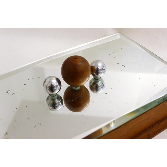 Jacques Adnet Large Art Deco Box with Ball Handles by Jacques Adnet, 1950s For Sale - Image 4 of 17