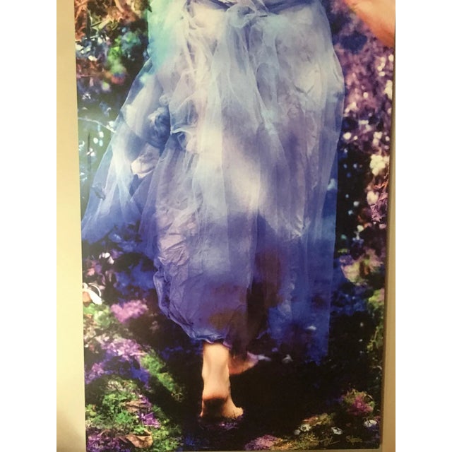 Metal "Dancer" Original Signed Photograph on Aluminium For Sale - Image 7 of 7