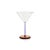 This set includes four martini glasses with an elegant design, perfect for enhancing the drinking experience of your mixed...